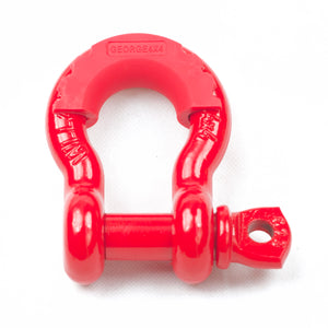 George 4x4 red shackle recovery lifting rigging towing tow Shackle 