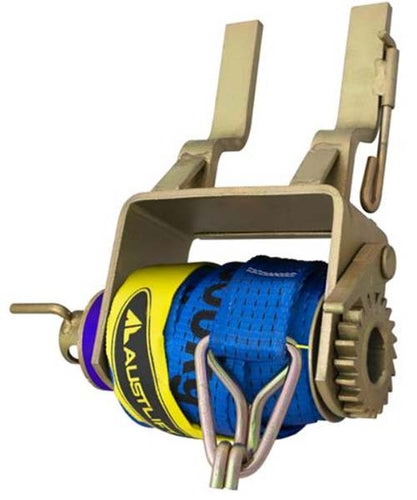 Truck Winch with Webbing Clip On Ratchet Type Strap 50mm*9m LC2500kg