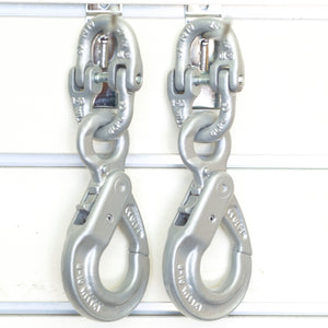 Grade100 Self-locking Hook &amp; Hammerlock for Towing Chain / Trailer chain