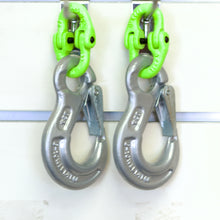 Load image into Gallery viewer, 1066HSL35 G100 Hammerlock and Sling Hook for Trailer Chain 4177-35 and 4177-25 (or Caravan or Camper)