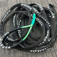 Load image into Gallery viewer, George4x4 Dog Leash / Lead  Features: 6mm*15metre Made of Dyneema/Spectra, same material as Winch line Rope Hand spliced in Australia Super lightweight, can float in water UV-resistant, waterproof and more durable Fully Sheathed with tube cover