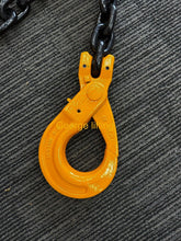 Load image into Gallery viewer, Grade 80 Chain Sling 13mm 1 Leg WLL 5.3Ton with Clevis Self Locking Safety Hook Custom length( Tested and Assembly in Australia)