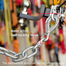 Load image into Gallery viewer, G100 6mm Self-locking Hook for Trailer Chain 4177-35 &amp; 4177-25