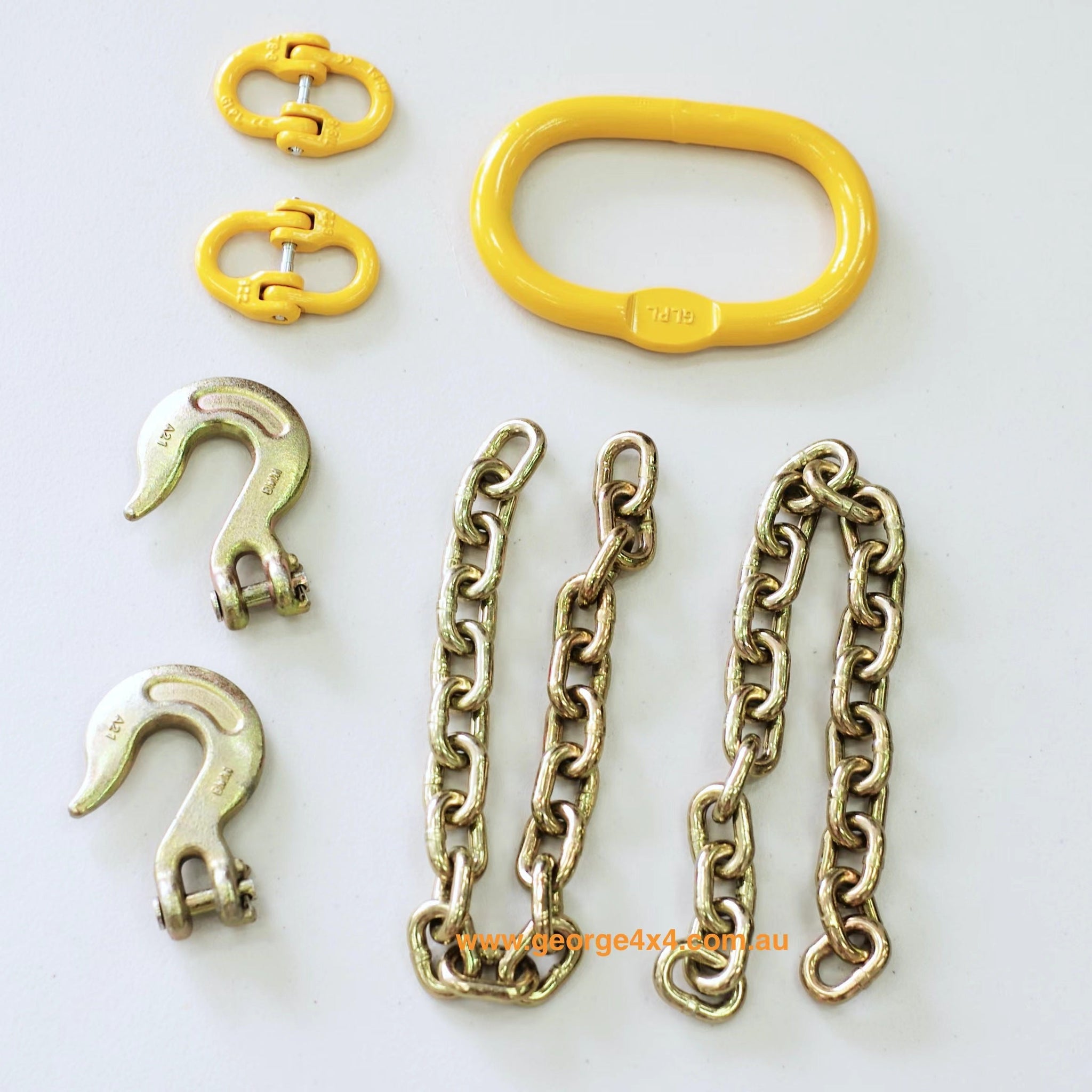 Chain Bridle 1.5m for Tow Truck Towing Accessories Grade 70 Clevis Tra –  George4x4 4WD Recovery Gear